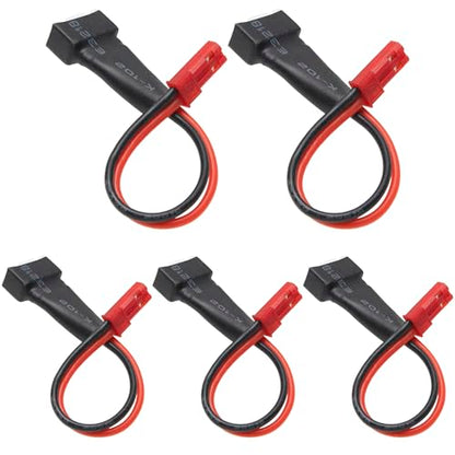ShareGoo 5Pcs 3S Lipo Balance Connector JST-XH Balance Male Plug to JST Male Plug Adapter for RC Car Boat 3S LiPo Battery