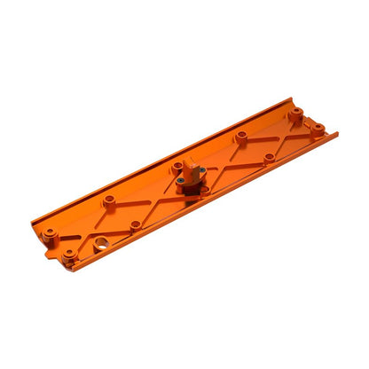 GPM High End 7075 Alloy Center Skidplate for Traxxas 1/8 6S Maxx Slash (Orange) - color: Orange