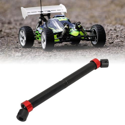 RC Car Drive Shaft Parts, 143 220mm RC Steel Drive Shaft Metal Drive Shafts Front Drive Shaft Set Accessory for Axial SCX10 90046 CC01 1/10 RC Car Crawler (Black)
