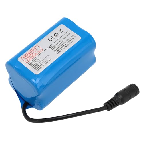 Nesting Boat Battery, 12000mAh 7.4V Fishing Boat Battery, Large Capacity Rechargeable Lithium Battery for RC Fishing Bait Boat
