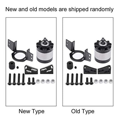 Model Accessory Planetary Gearbox Transmission Case Heavy Duty CNC Machined Aluminum Alloy RC Gearbox for D90 1/10 Scale RC Crawler Car Replacement Accessory