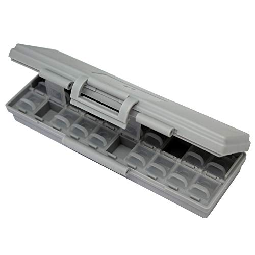 AideTek BOXALL20 20 Lids Compartments w/lids Enclosure Surface Mount Components assorted resistor capacitor - style: BOXALL20