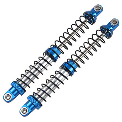 4Pcs ShareGoo Adjustable Metal Shock Absorber 70/80/90/100/110/120mm Damper Compatible with Traxxas TRX4 TRX6 G63 Axial SCX10 D90 90046 AXI03007 1/10 RC Rock Crawler (120mm Hole Distance) - size: 120mm Hole Distance