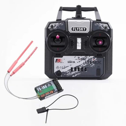 Fms Flysky RC Plane Controller 6-CH RC Airplane Transmitter and Receiver Radio