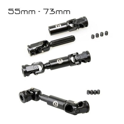 RhinoRC Tiny Stainless Steel Heavy-Duty Drive Shaft for 1/10 RC Crawler Axial SCX10 TRX4 Redcat Gen8(RC Drive Shaft Set) - color: Rc Drive Shaft Set