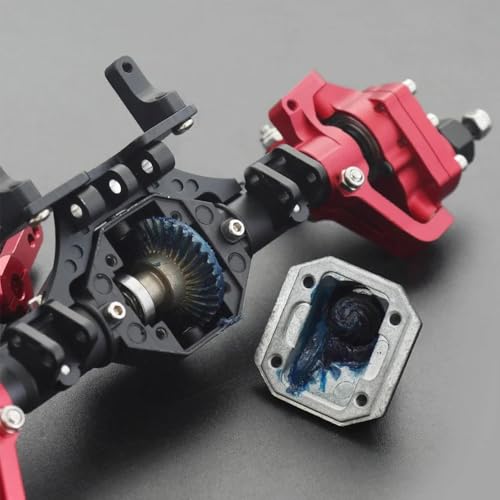 RC Heavy Duty Overdrive Bevel Gear 24/8T Front and Rear Universal for 1/10 RC Crawler Axial SCX10 II AR44/45 Capra Currie F9 Portal Axle Accessories Upgrade (24/8T) - size: 24/8T