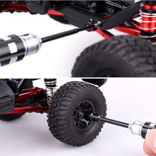 7Pcs RC Hex Driver Set 1.27mm 1.5mm 2.0mm Titanium Hexagon 4.0mm 5.0mm 5.5mm Hex Nut Screwdriver Wrench Phillips Screwdriver RC Tool Kit for RC Car Helicopter Models