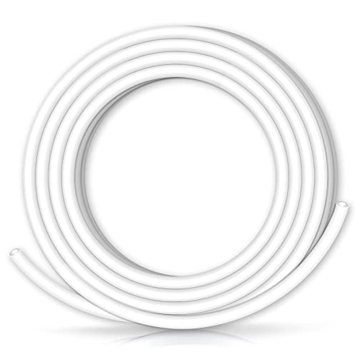 XHF UL Listed 3/32 Inch 3:1 Waterproof White Heat Shrink Tubing 20 Ft Marine Grade Wire Cable Adhesive Lined Tube Insulation Seal Against Moisture Corrosion and Air Leakage - color: White, size: (2.4mm(3/32"))-20ft