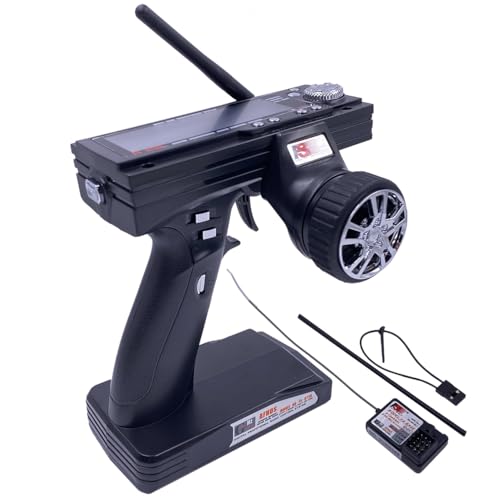 FS-GT3B 3CH RC Transmitter & Receiver FS-GR3E for RC Car Boat Flysky | 3 Channels | Adopting 2.4GHz Flysky AFHDS Radio Control System