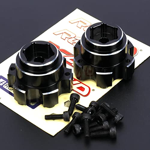 RCAWD Alloy Wheel Hex Adapters 1/10 6x30 to 14mm PRO634600 for Proline Series Wheel Tires Upgrade Parts