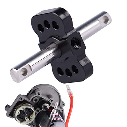 AIMROCK RC Differential Locker Spool Upgrades for Traxxas 1/10 2WD Slash Rustler Stampede Bandit (Black) - color: Black
