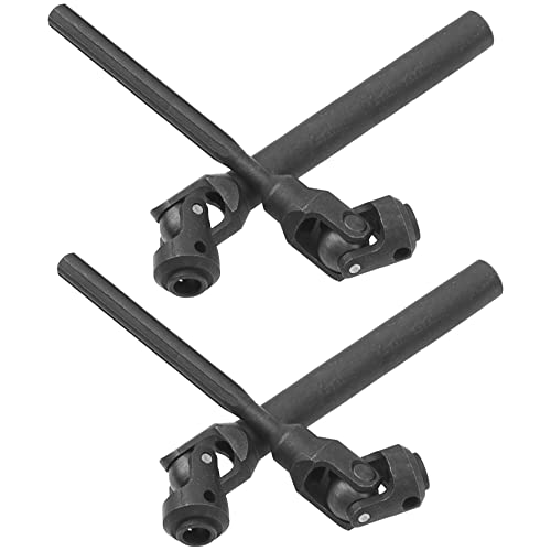 2Pcs ShareGoo Universal Drive Shaft CVD Driveshaft Upgrade Parts Compatible with Axial SCX10 SCX10-II Redcat Gen7 Gen8 RC4WD D90 1/10 RC Crawler Car (117-164mm)