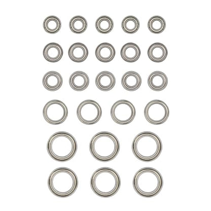 Rc Bearings for Axial RBX10 for Ryft 1/10 25Pcs Steel Ball Bearing Set RC Crawler Car Spare Parts Accessories Model Replace Reapir Upgrade