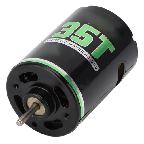 Dioche Brushed Electric Motor 540 Brushed Motor with Blue Heatsink for 1/10 RC Climbing Car Off Road Vehicle Racing Car 45T (35T) - size: 35T