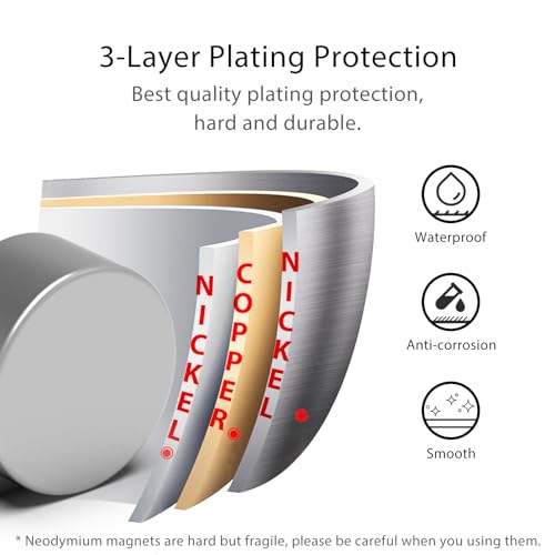 Strong Neodymium Magnets - Rare Earth, Heavy Duty, Round, Small, 0.23 x 0.12 Inch, 120 PCS - color: Silver, size: 0.23inch 120PCS