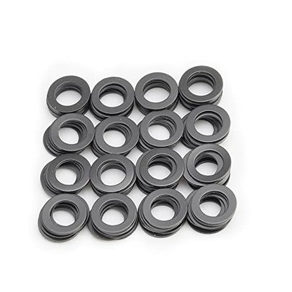 Model 1985 PTFE Coated Nylon Washers, 5x8x0.5mm (Set of 100Pcs) use with Ball Bearing Spacers for Traxxas RC Vehicles