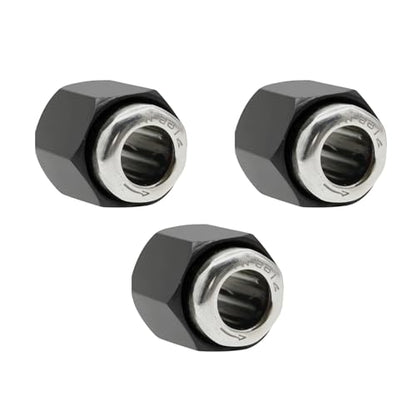 3PCS 12mm Hex Nut One Way Bearing RC Metal Bearing R025 with HSP VX 1/10 Nitro Engine, VX 16 18 SH 21 Engines