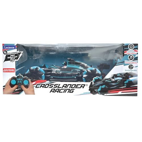LEXiBOOK, Crosslander Racing RC Car, RC61 | Formula 1 style, Smoke jet, Light & sound effects - style: Crosslander Racing