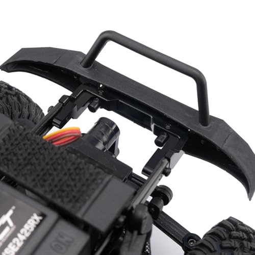 RCLIONS Aluminum Front Bumper Mount with Rear Body Shell Mount for 1/24 AXIAL SCX24 Base Camp Rock Crawler Car Upgrade Parts - style: Front&Rear