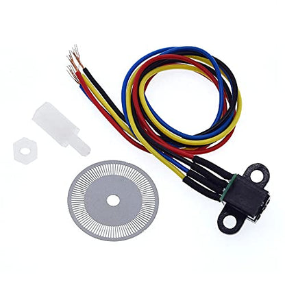 Photoelectric Speed Sensor Encoder Coded Disc Code Wheel Smart Car 5V DIY