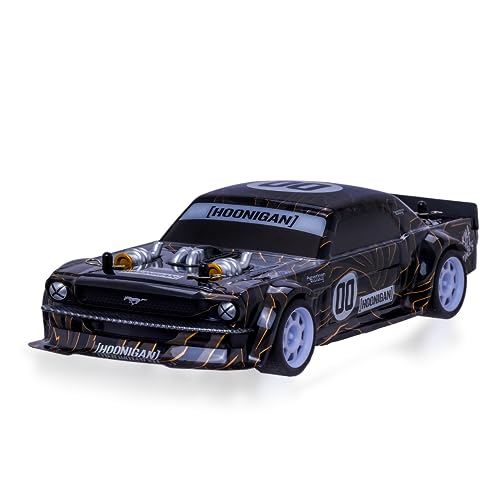 Hoonigan Mustang Remote Control RC Car for Kids – 3.7V, 2.4 GHz, Detailed Replica Design, USB Rechargeable Battery Included, 1:16 Scale, 150 ft Range, 6 Mph - size: 1:16, style: Hoonigan