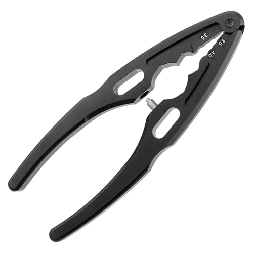 Universal RC Multi Shock Shaft Pliers W/Ball End Multi-Function Clamp Tools for All 1/8 1/10 1/12 1/14 1/16 1/18 Scale Cars Trucks (Black)