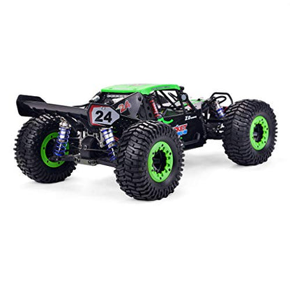 1/10 Scale 4WD RC Cars for Adults Brushless,Max 43 MPH Off-Road Fast RC Cars,Off-Road Remote Control Trucks (Green)
