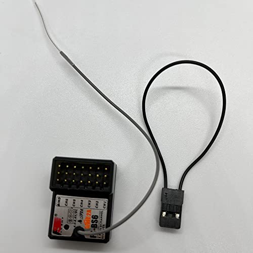 Flysky FS BS6 IPX4 Waterproof 2.4G 6CH Gyro Receiver | For FS-GT5 FS-i6 FS-i6X Transmitter RC Car Boat