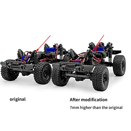 AXSPEED 1/18th RC Heighten Shock Mount Shock Tower Hoops for TRX4-M TRX4M Crawler Car