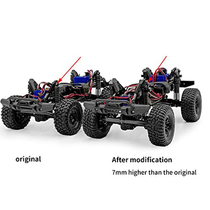 AXSPEED 1/18th RC Heighten Shock Mount Shock Tower Hoops for TRX4-M TRX4M Crawler Car