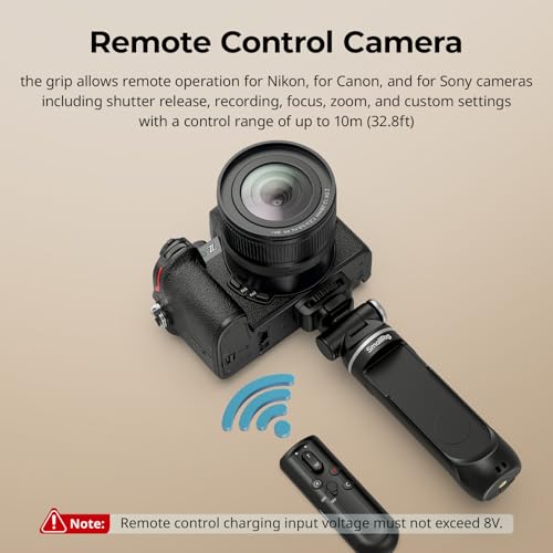 SmallRig SR-RG2 Multifunctional Wireless Shooting Grip, Adjustable Selfie Stick, Remote Control Camera, Compatible with Cameras for Canon EOS R6 V/for Nikon/for Sony, for Vlogging, Live Streaming-4551 - style: Wireless Shooting Grip