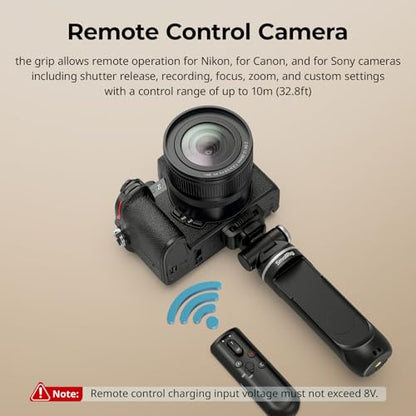 SmallRig SR-RG2 Multifunctional Wireless Shooting Grip, Adjustable Selfie Stick, Remote Control Camera, Compatible with Cameras for Canon EOS R6 V/for Nikon/for Sony, for Vlogging, Live Streaming-4551 - style: Wireless Shooting Grip
