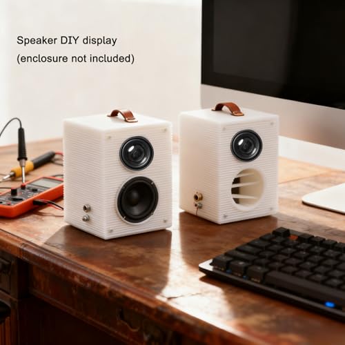 Gikfun 4Ohm 40mm Diameter 3W Full Range Audio Speaker Stereo Woofer Loudspeaker for Arduino (Pack of 2pcs) EK1794