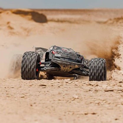 ARRMA RC Truck KRATON 4X4 8S BLX 1/5 Speed Monster Truck Black, RTR (Transmitter and Receiver Included, Batteries and Charger Not Included), ARA5808V2T1