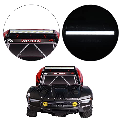 AIMROCK 150mm RC Car Light Bar Roof Lamp Kit w/36 LEDs for 1/10 Slash TRX-4 SCX10 Losi RC4WD D90 - size: 150mm