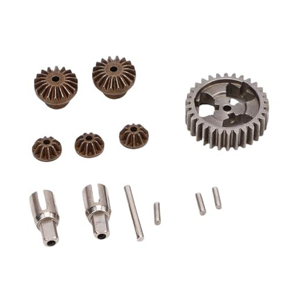 Metal RC Differential Gear Set, Sturdy Structure, Enhanced Handling, Acceleration Boost, Upgraded Differential Assembly,