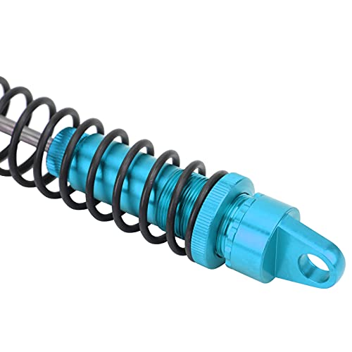 2Pcs 188mm RC Aluminum Shock Absorber Damper for 1/5 Scale OffRoad Cars, Suitable for HSP 94050 RC Gasoline Vehicles (Blue) - color: Blue