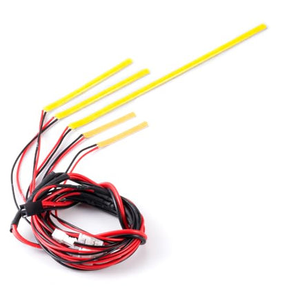 MORLORDY RC LED Light Strip Kits - Headlight & Taillight & Body Lights Set for 1/6 TRX XRT 8S 4X4 Monster Truck RTR Upgrade Parts