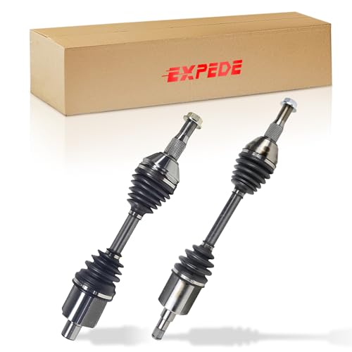 Front CV Axle Shaft Assembly Set FWD; with 2.86 Final Drive Ratio Compatible with Buick LeSabre 1998-1999, Pontiac Bonneville 1998-1999, Front Left/Right Side CV Axle Joint - size: NCV10225_NCV10150/Pair