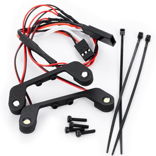 RC Front&Rear Lights Kits for Arrma 1/18 Granite Grom | Headlight Taillights Set RC Crawler Car Upgrade Parts