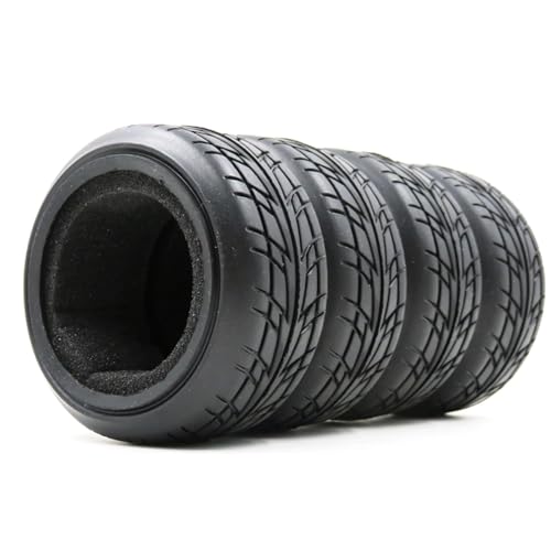 8pcs 1/10 RC Drift Tires 65 * 26mm for On Road Racing Car Drift RC Touring Car (Style D) - style: style D