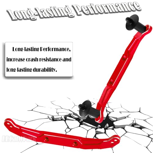 RC Body Mount Upgrades Part for 1/10 Slash 4x4 VXL,Aluminum Front & Rear Body Mounts with Body Posts Hops Up,Red - color: Red - (Upgrades)