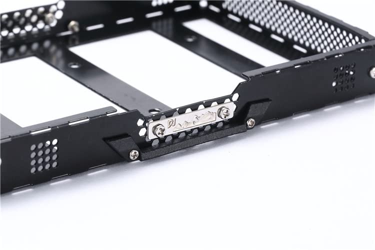 Palumma Metal Roof Luggage Rack Set for Traxxas 1/18 TRX-4M Bronco RC Crawler Car Upgrades