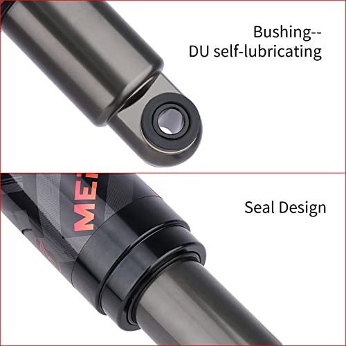 MEROCA Air Pressure Rear Shock Absorber Mountain Bike Folding Bike Scooter Rear Bile 190mm Shock Absorber