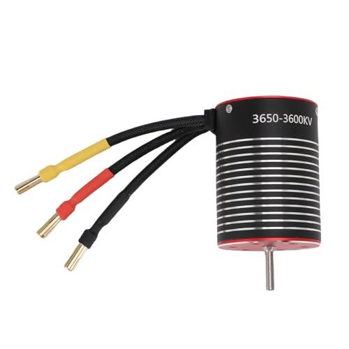 60A Brushless ESC 5.8V3A BEC Optimized Performance for HPI RC Car Brushless Motor and ESC Combo Set (3600kv) - size: 3600kv