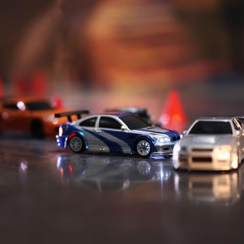 TOUCAN RC HOBBY RTR RC Race Car Gyro 4 * 4 Fully Proportional Control Speed Mini Car 1/43 for Ages 14+,US in Stock - color: 4302gyro