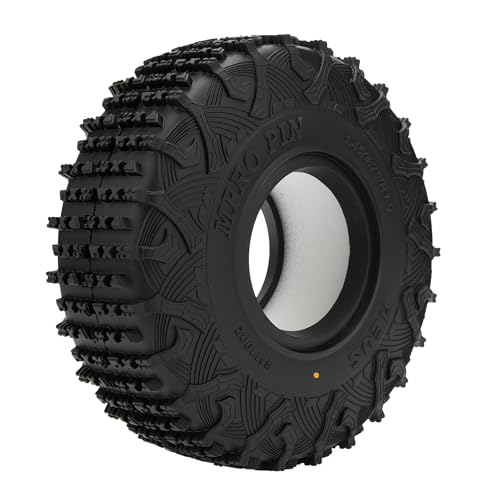 MEUS RACING 1.9 Tires - MS6 MPRO PIN Tires for Axial SCX10 Pro SCX10 TRX4 Redcat Gen8 1/10 RC Crawler Car, 1.77/4.75/R1.9, #M1902