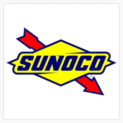Sunoco Bumper Sticker Vinyl Decal 5"