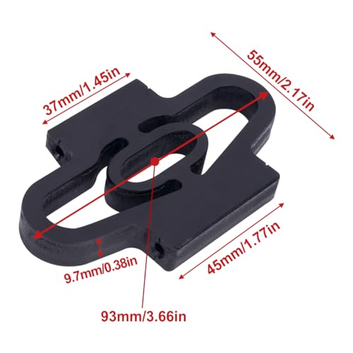 RC Car Tail Wing Rear Spoiler Bracket,RC Nylon Rear Tail Wing Mount Bumper for 1/6 Traxxas 8s XRT（78086-4） Monster Truck Upgrade Parts