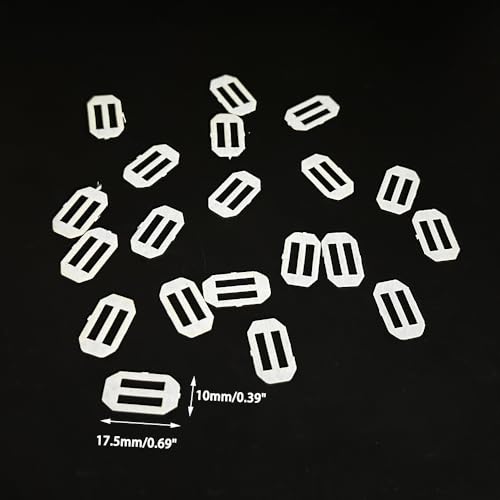 20PCS RC Plane Hinge Folding Leaf Paper Hinges Model Aileron Tail Wing Connector for RC Airplane Aircraft Helicopter DIY Model Plane Fix Wing Parts (17.5x10mm Rectangle) - style: 17.5x10mm Rectangle